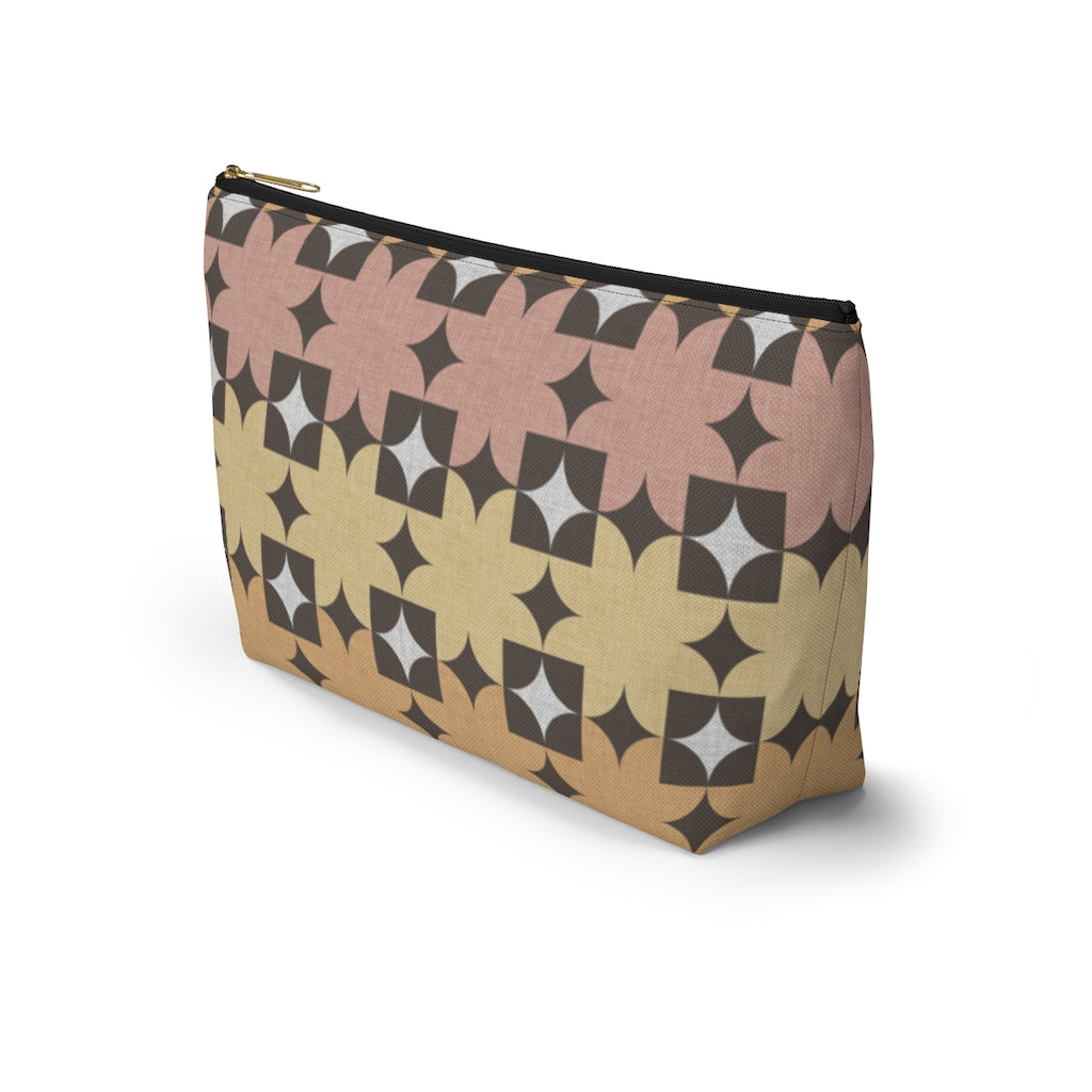 World's Fair Accessory Pouch w T-bottom in Pink