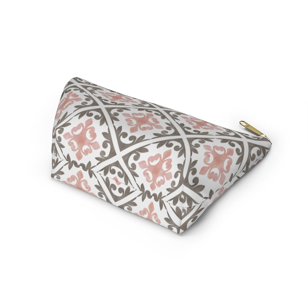 Porto Tile Accessory Pouch w T-bottom in Pink