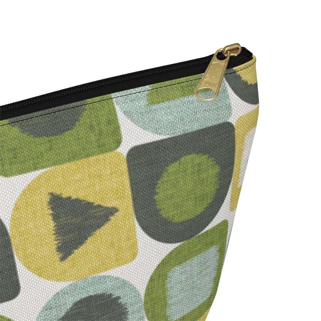 Shape Up Accessory Pouch w T-bottom in Green