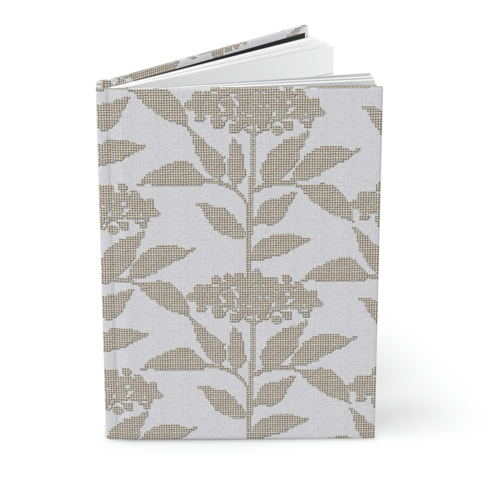 Elderberry Hardcover Journal Matte in White