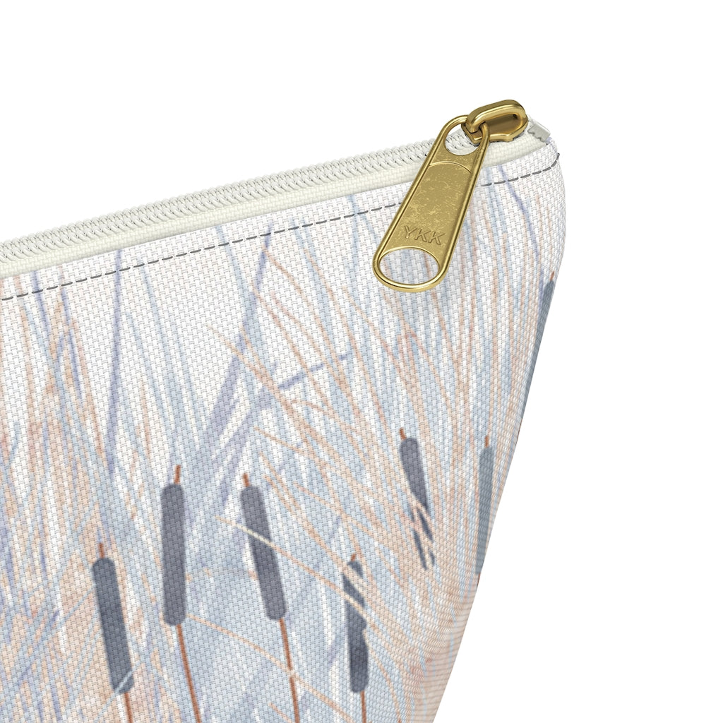 Marsh Accessory Pouch w T-bottom in Coral