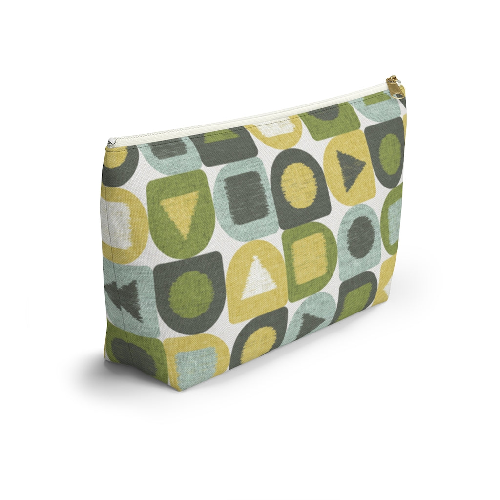 Shape Up Accessory Pouch w T-bottom in Green