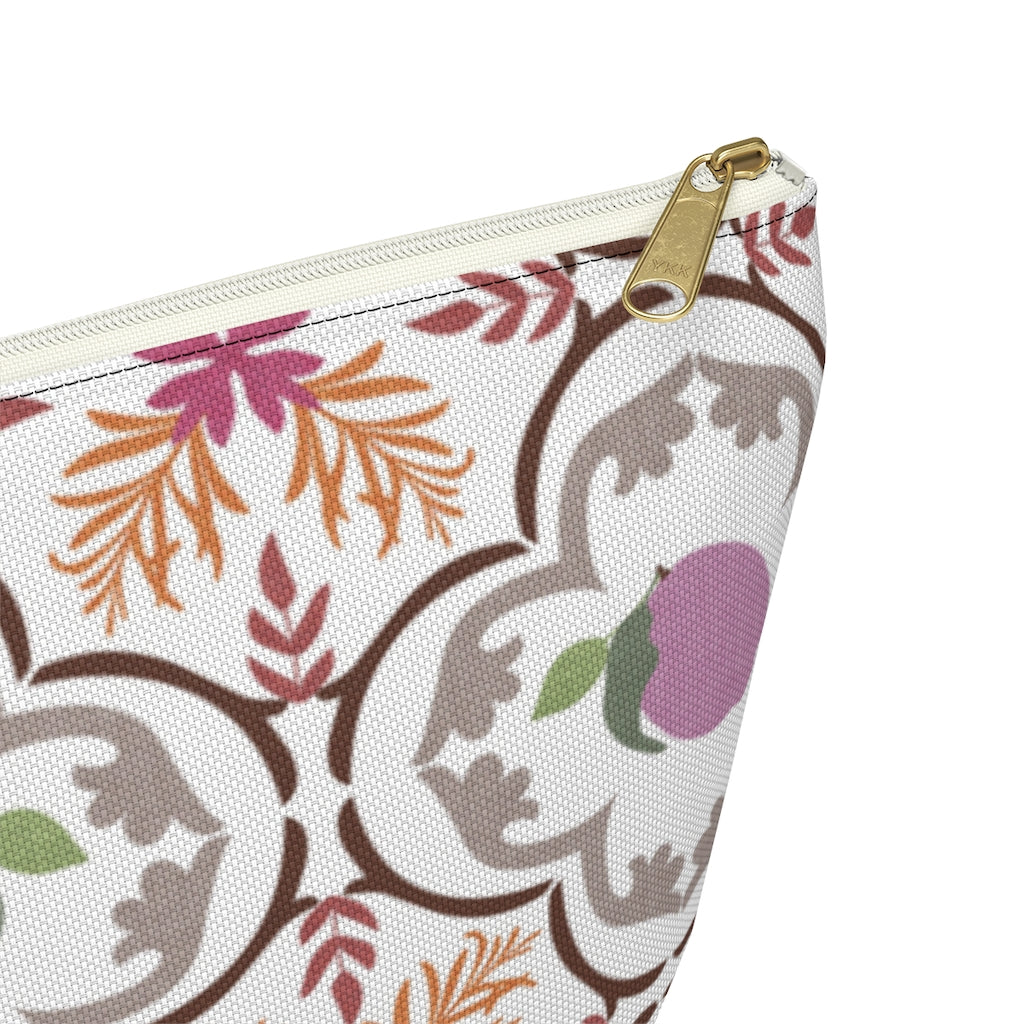 Freshly Squeezed Accessory Pouch w T-bottom in Purple