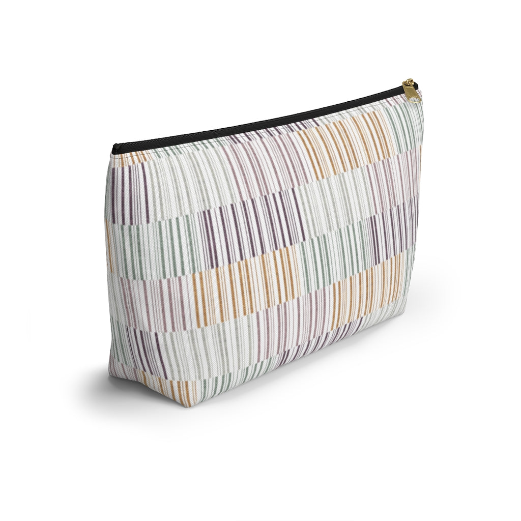 Traffic Code Accessory Pouch w T-bottom in Purple