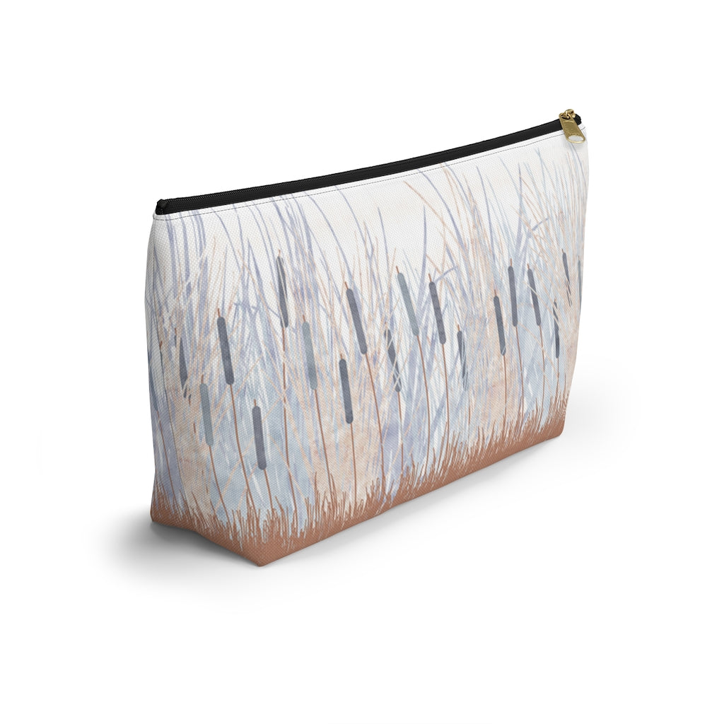 Marsh Accessory Pouch w T-bottom in Coral