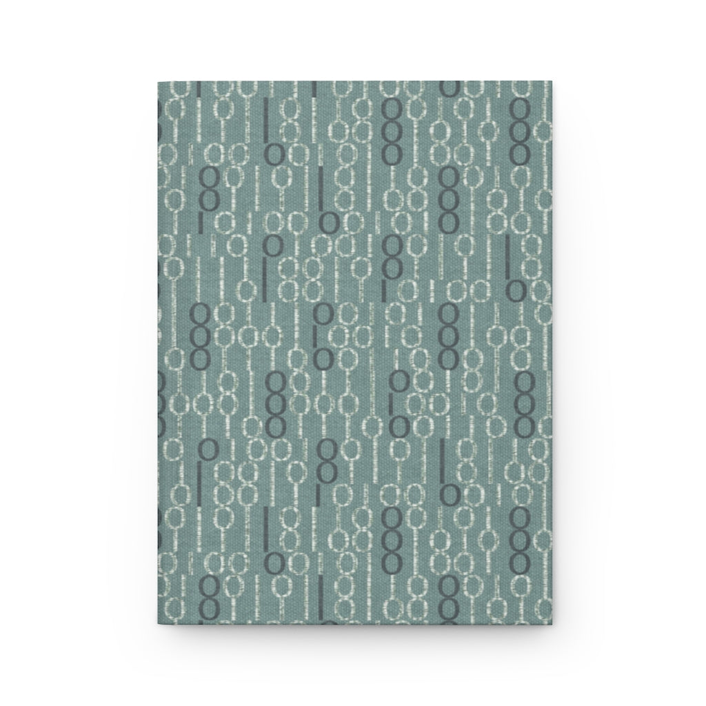 Railroad Code Hardcover Journal Matte in Aqua