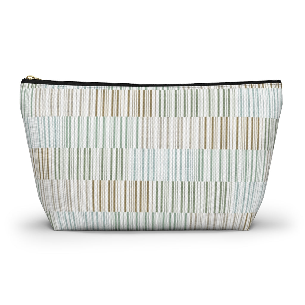 Traffic Code Accessory Pouch w T-bottom in Aqua