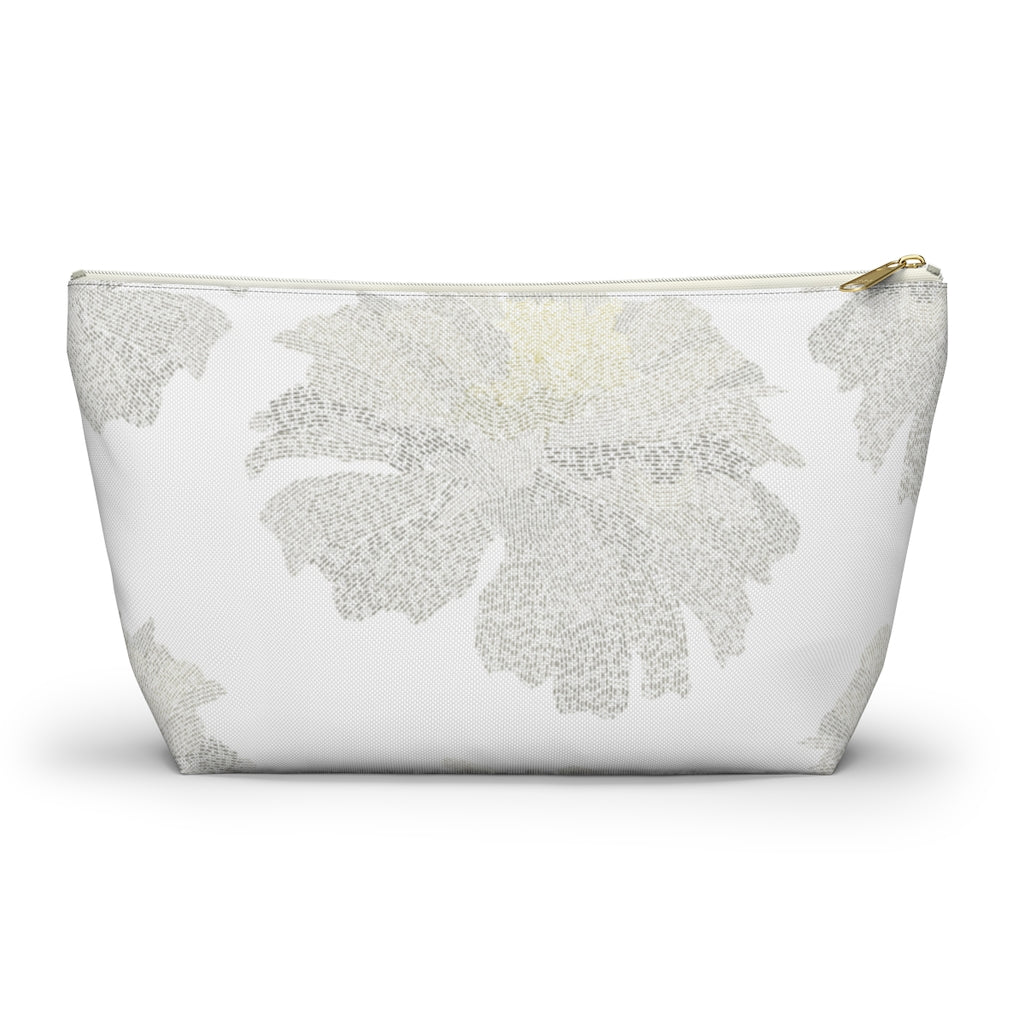 Ciphertext Code Accessory Pouch w T-bottom in Warm Gray