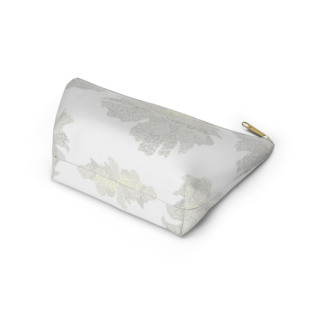 Ciphertext Code Accessory Pouch w T-bottom in Warm Gray