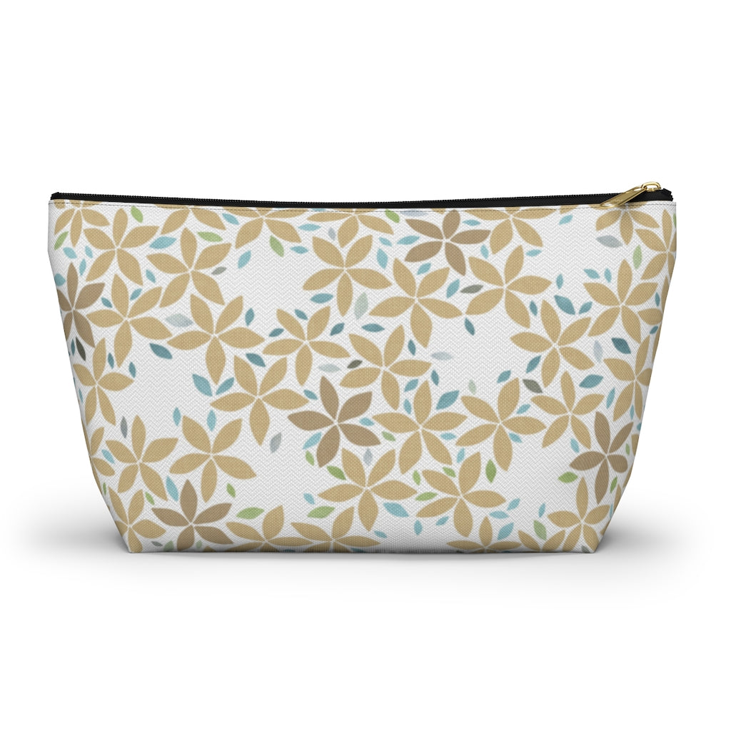 Snowbell Accessory Pouch w T-bottom in Gold