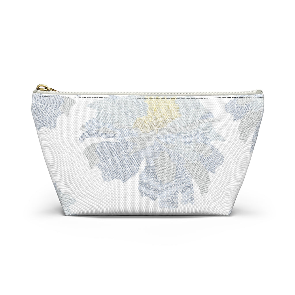 Ciphertext Code Accessory Pouch w T-bottom in Blue