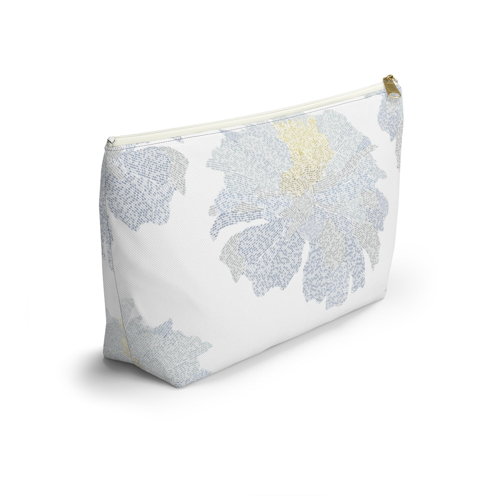 Ciphertext Code Accessory Pouch w T-bottom in Blue