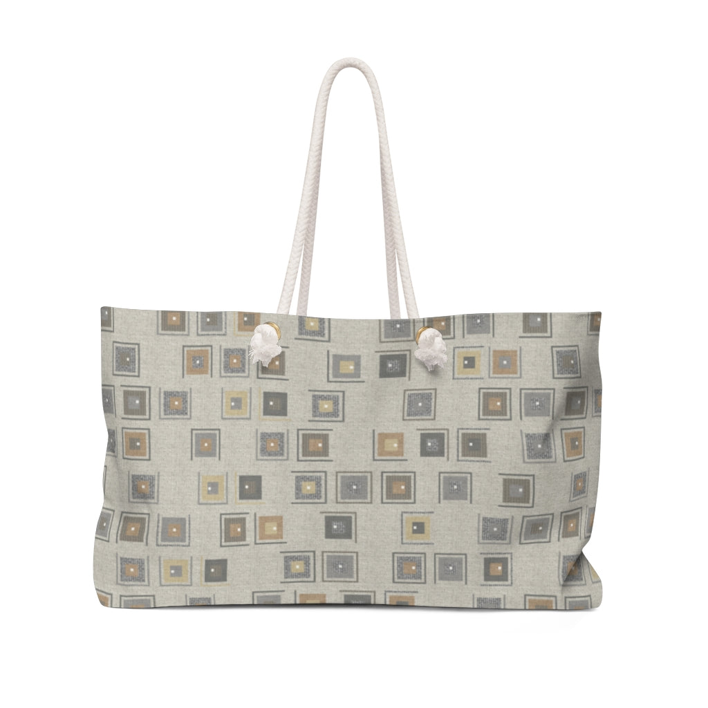 Key Code Weekender Bag in Taupe