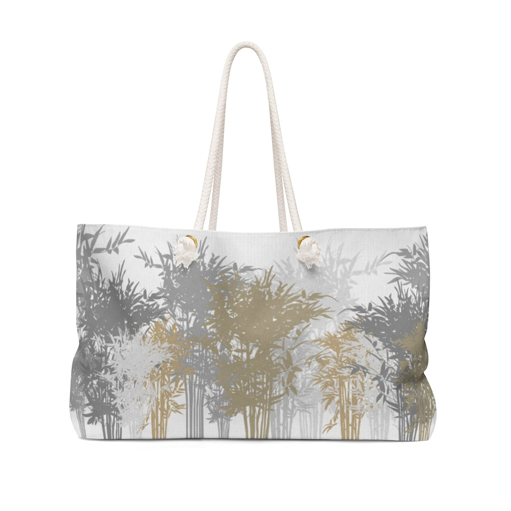 Lucky Bamboo Weekender Bag in Brown