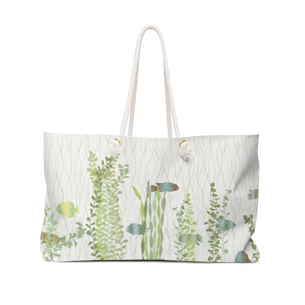 Aquarium Weekender Bag in Green