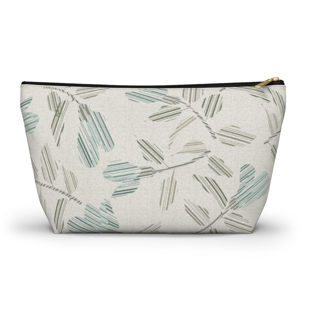 Riverbank Code Accessory Pouch w T-bottom in Aqua