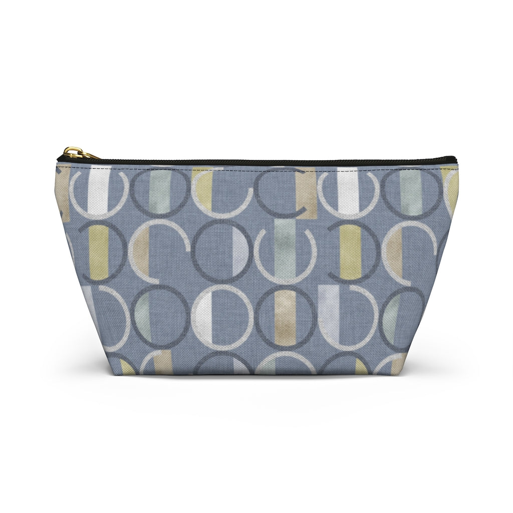 Journey Code Accessory Pouch w T-bottom in Blue