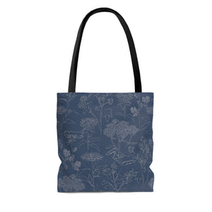 Swallowtail Tote Bag in Navy