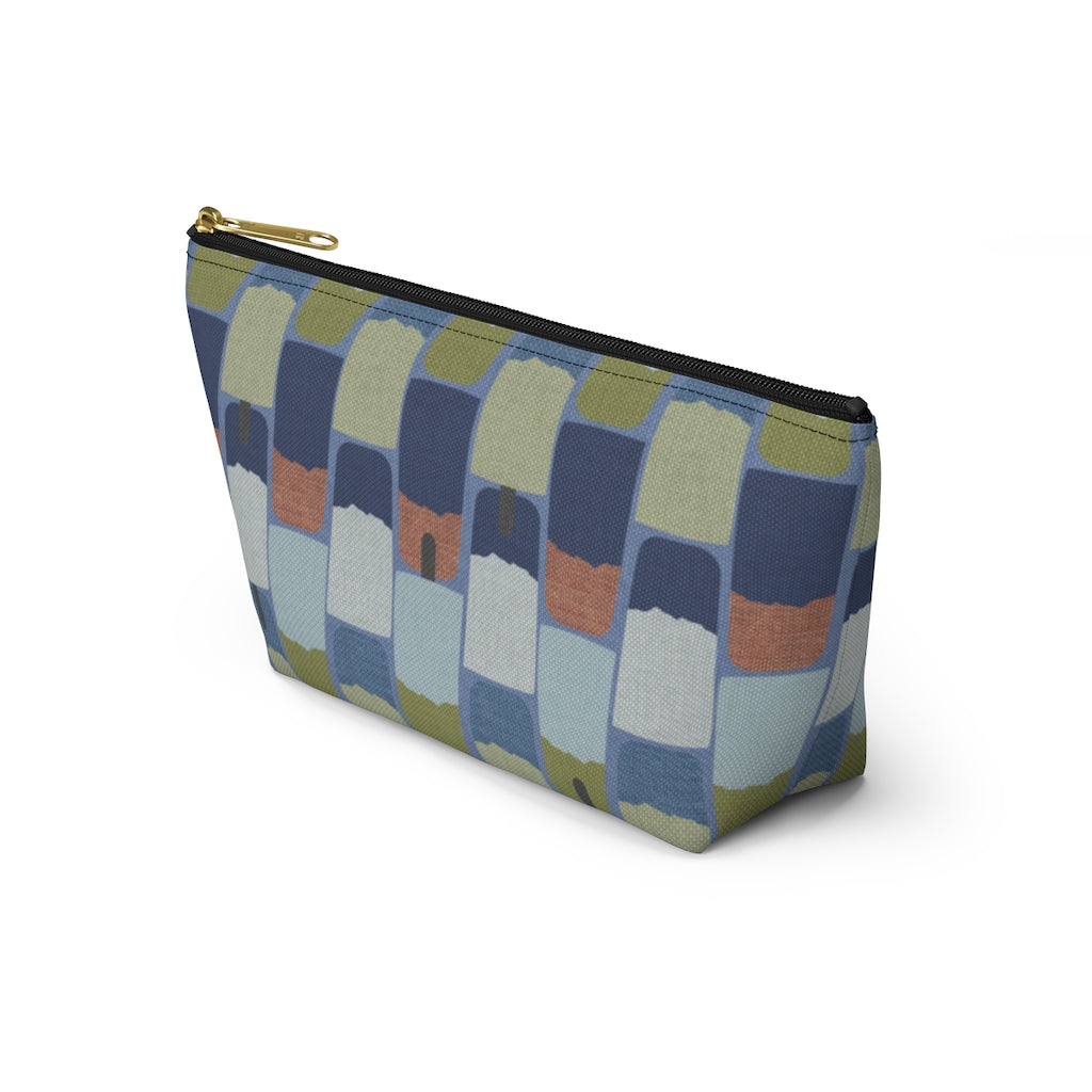 Popsicles Accessory Pouch w T-bottom in Navy