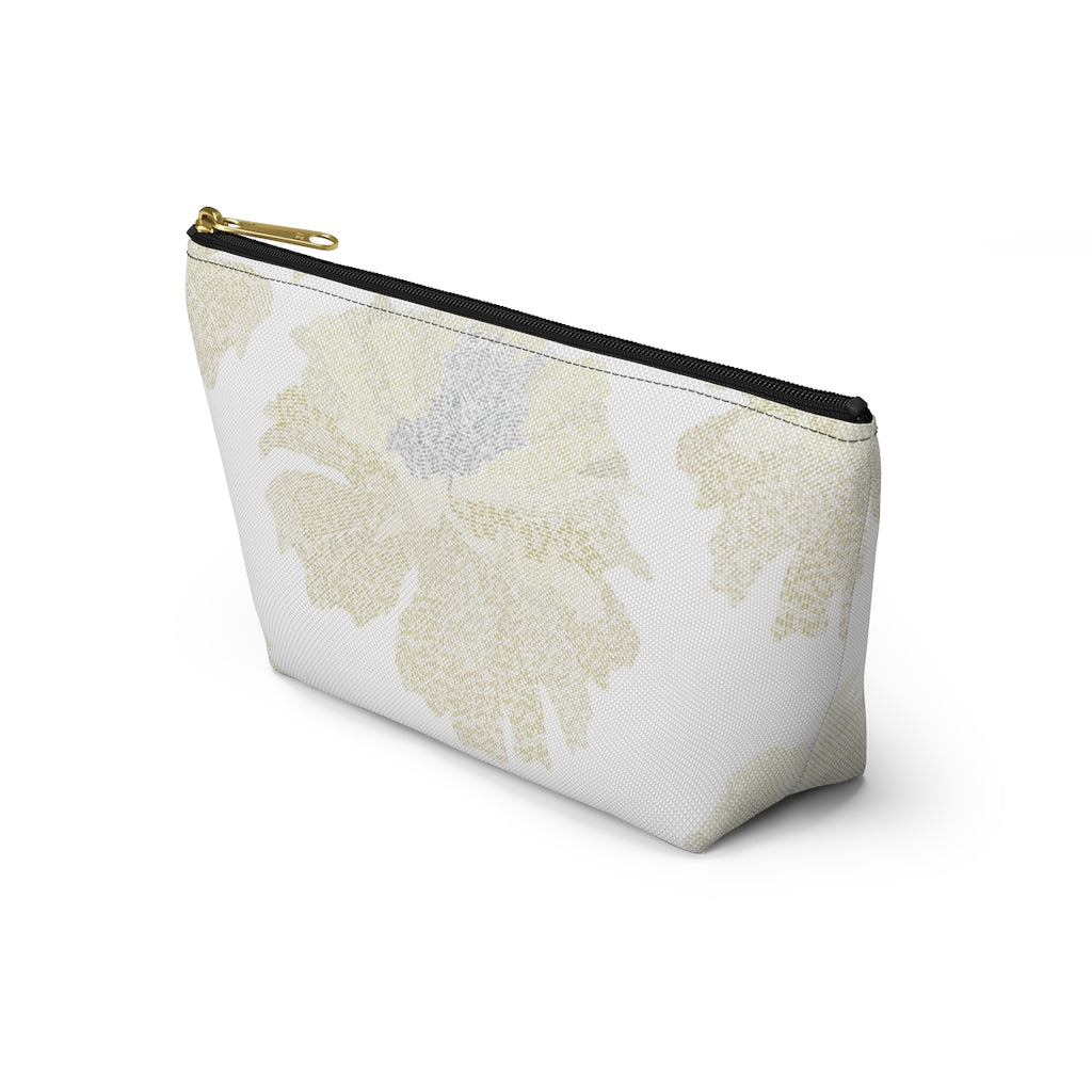 Ciphertext Code Accessory Pouch w T-bottom in Yellow
