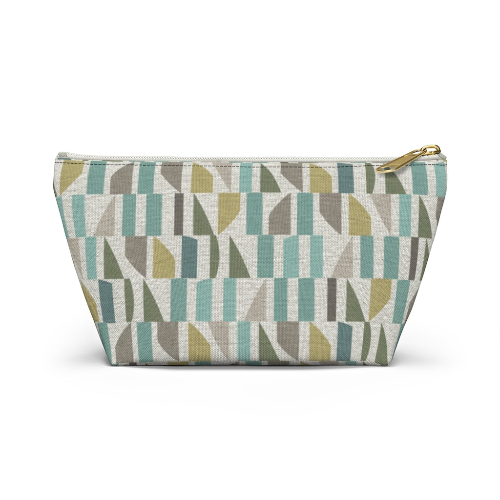 Frequency Code Accessory Pouch w T-bottom in Aqua