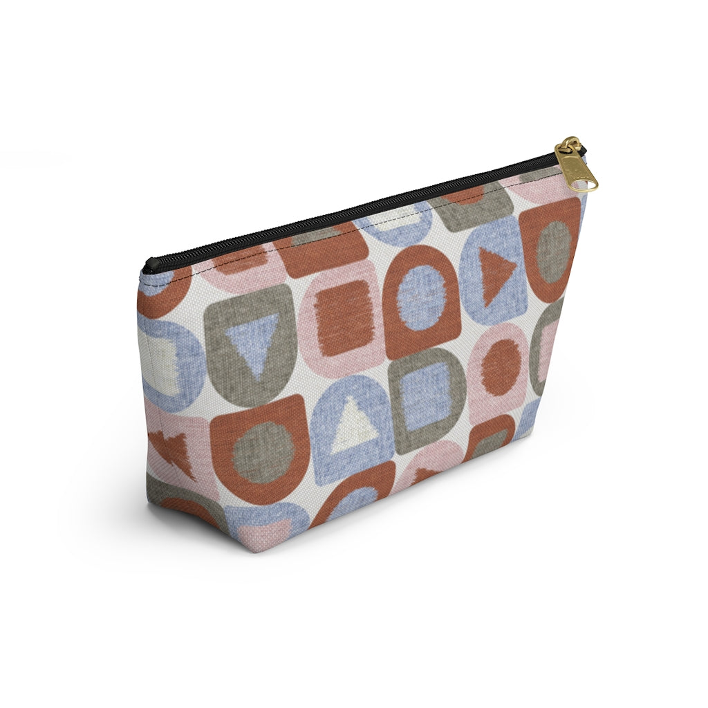 Shape Up Accessory Pouch w T-bottom in Pink