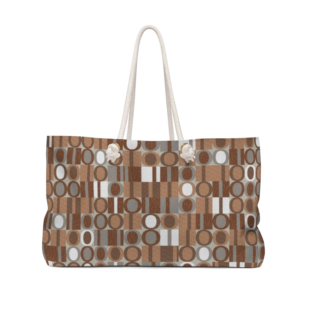 Five Languages Code Weekender Bag in Red