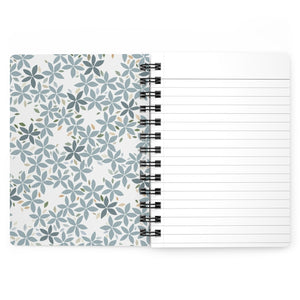 Snowbell Spiral Bound Journal in Aqua