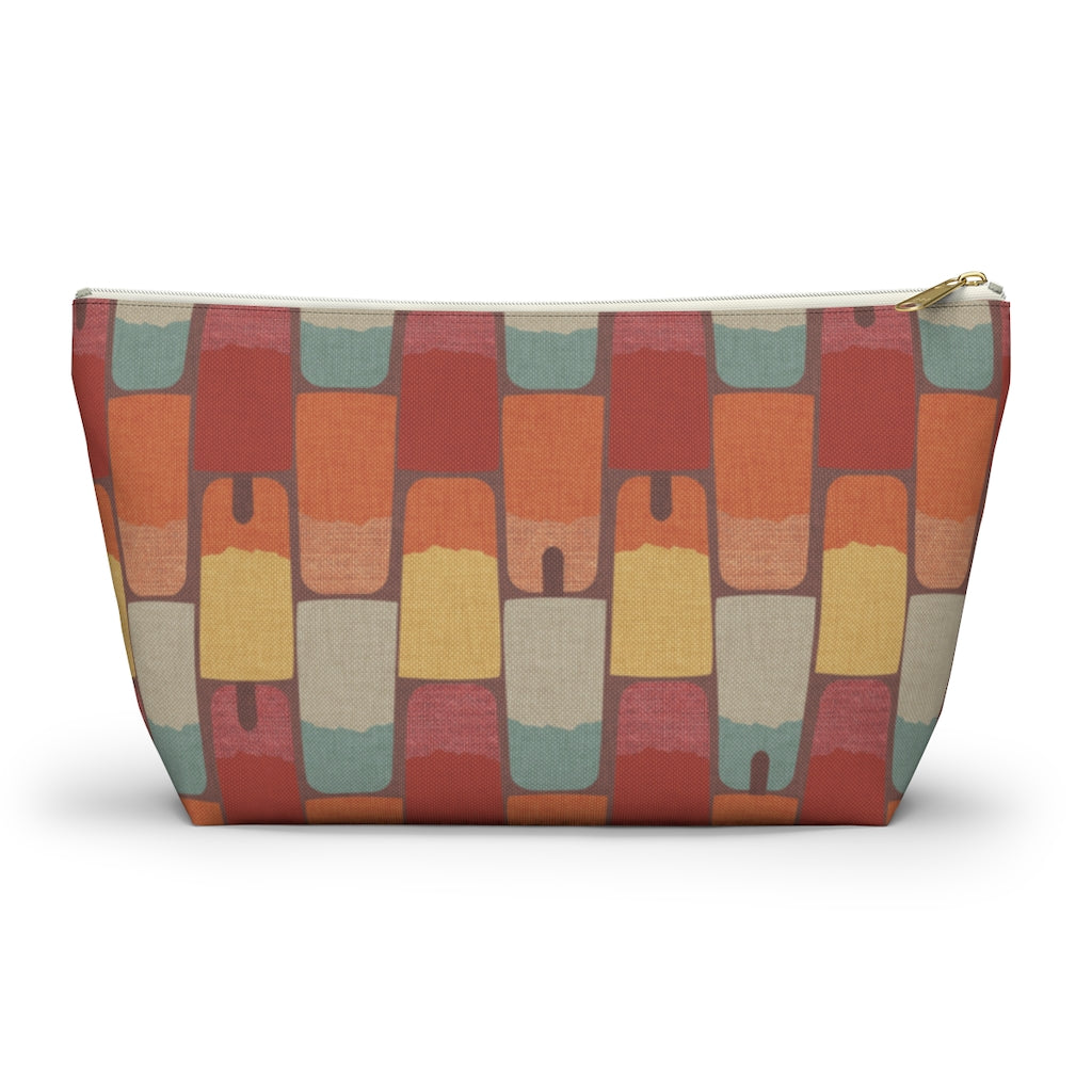 Popsicles Accessory Pouch w T-bottom in Red