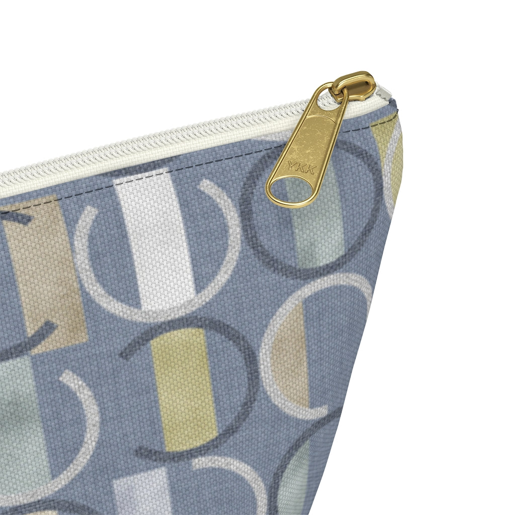 Journey Code Accessory Pouch w T-bottom in Blue