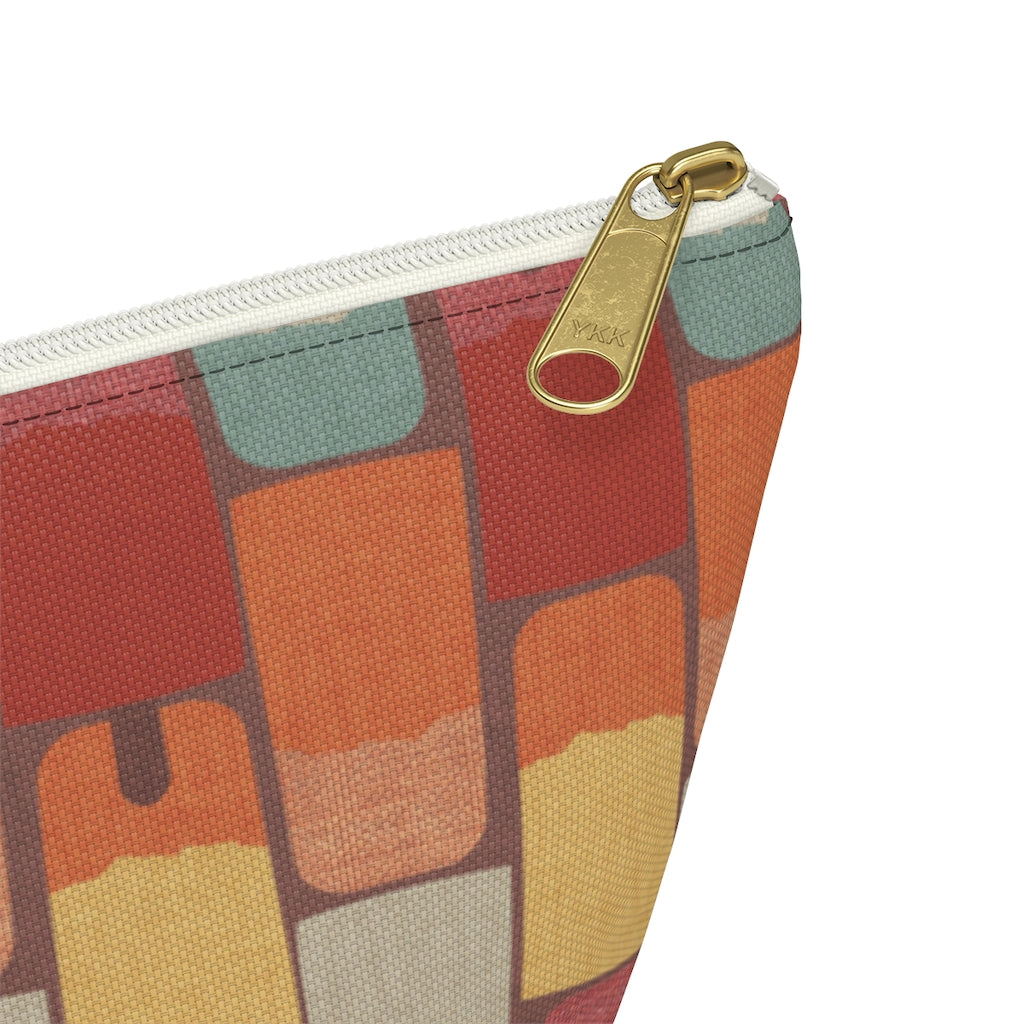 Popsicles Accessory Pouch w T-bottom in Red