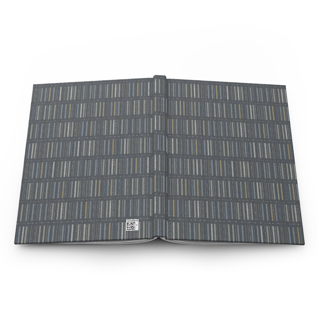 Science Code Hardcover Journal Matte in Blue