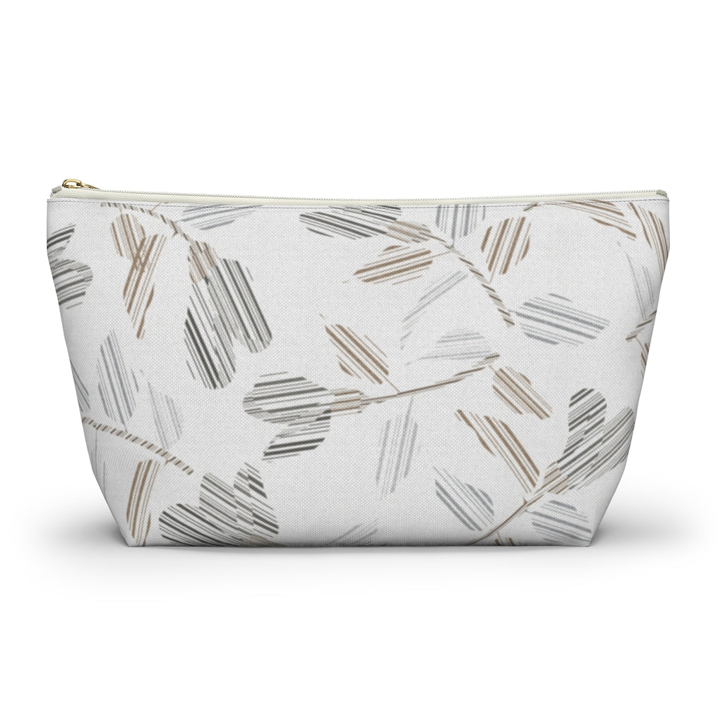 Riverbank Code Accessory Pouch w T-bottom in Gray