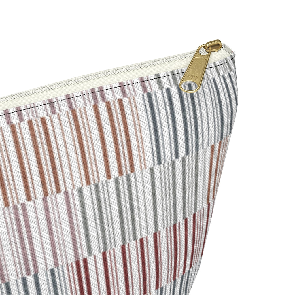 Traffic Code Accessory Pouch w T-bottom in Red