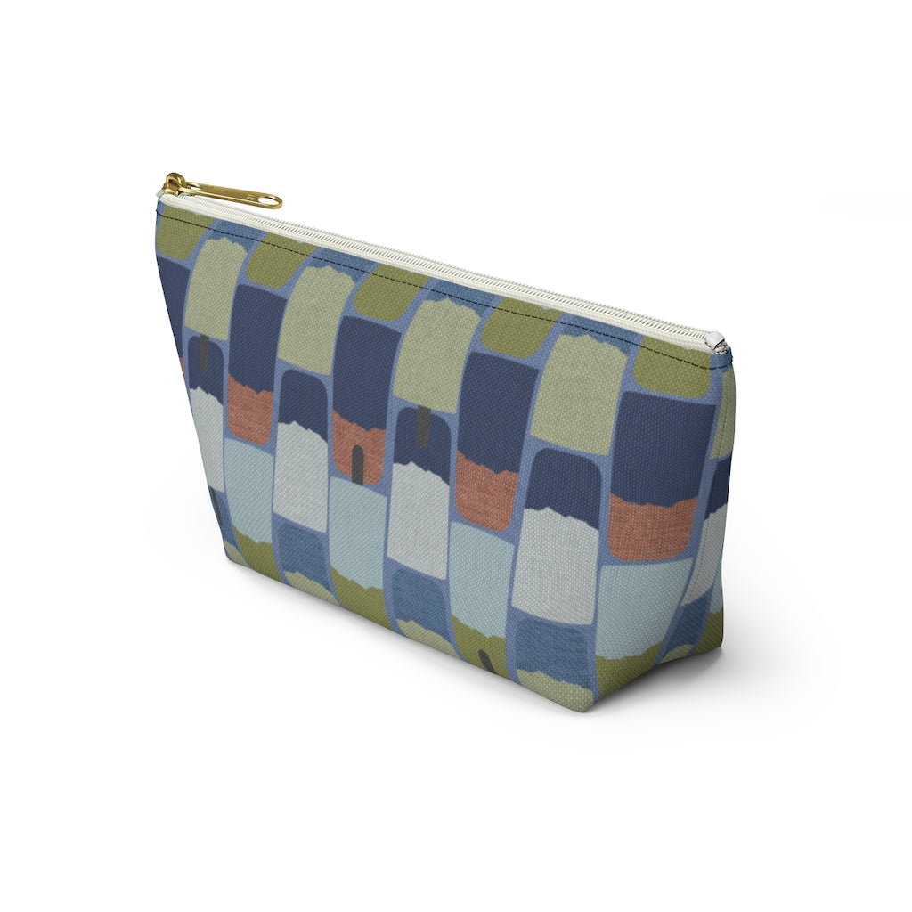 Popsicles Accessory Pouch w T-bottom in Navy