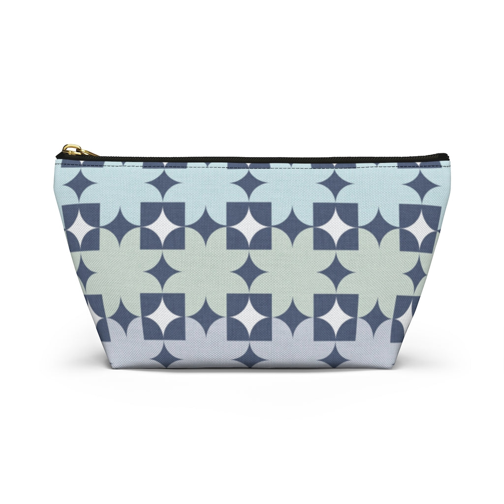 World's Fair Accessory Pouch w T-bottom in Blue