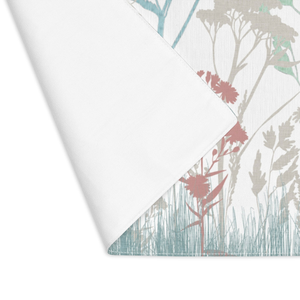 Springtime Placemat in Aqua