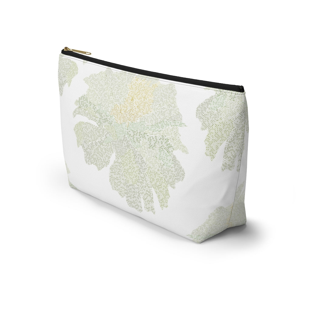 Ciphertext Code Accessory Pouch w T-bottom in Green