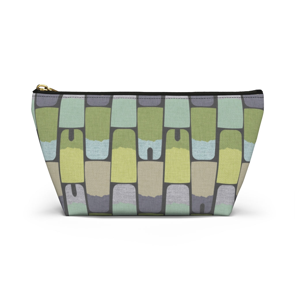 Popsicles Accessory Pouch w T-bottom in Green