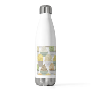 Ice Cream 20oz Insulated Bottle in Green