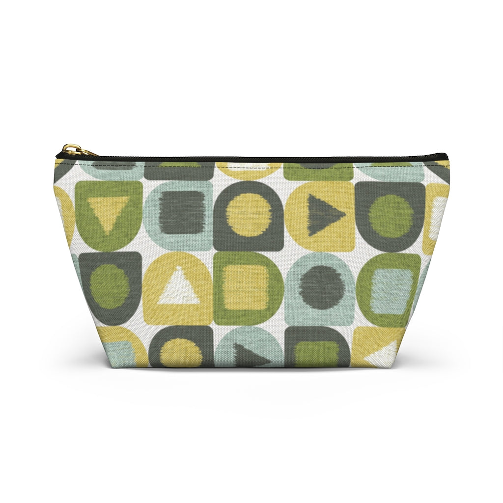 Shape Up Accessory Pouch w T-bottom in Green