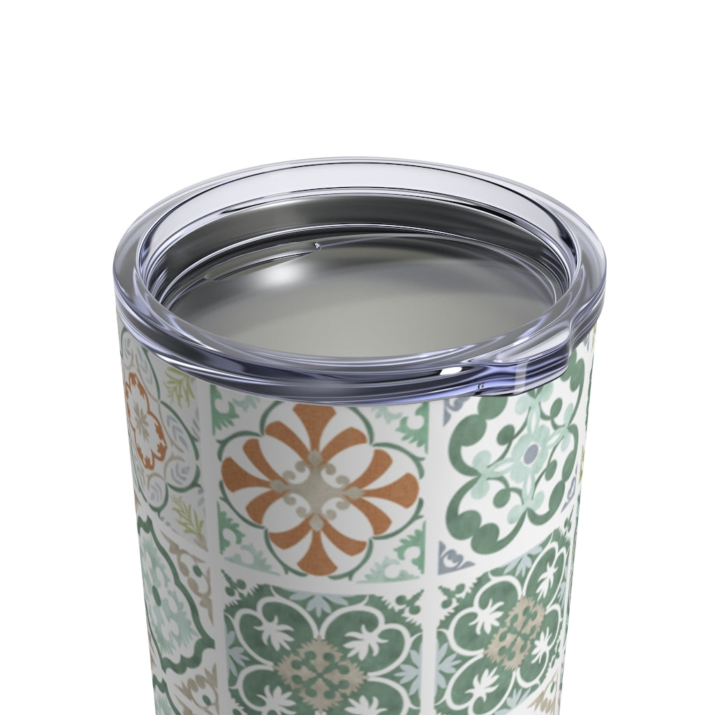 Seville Square Tumbler in Green