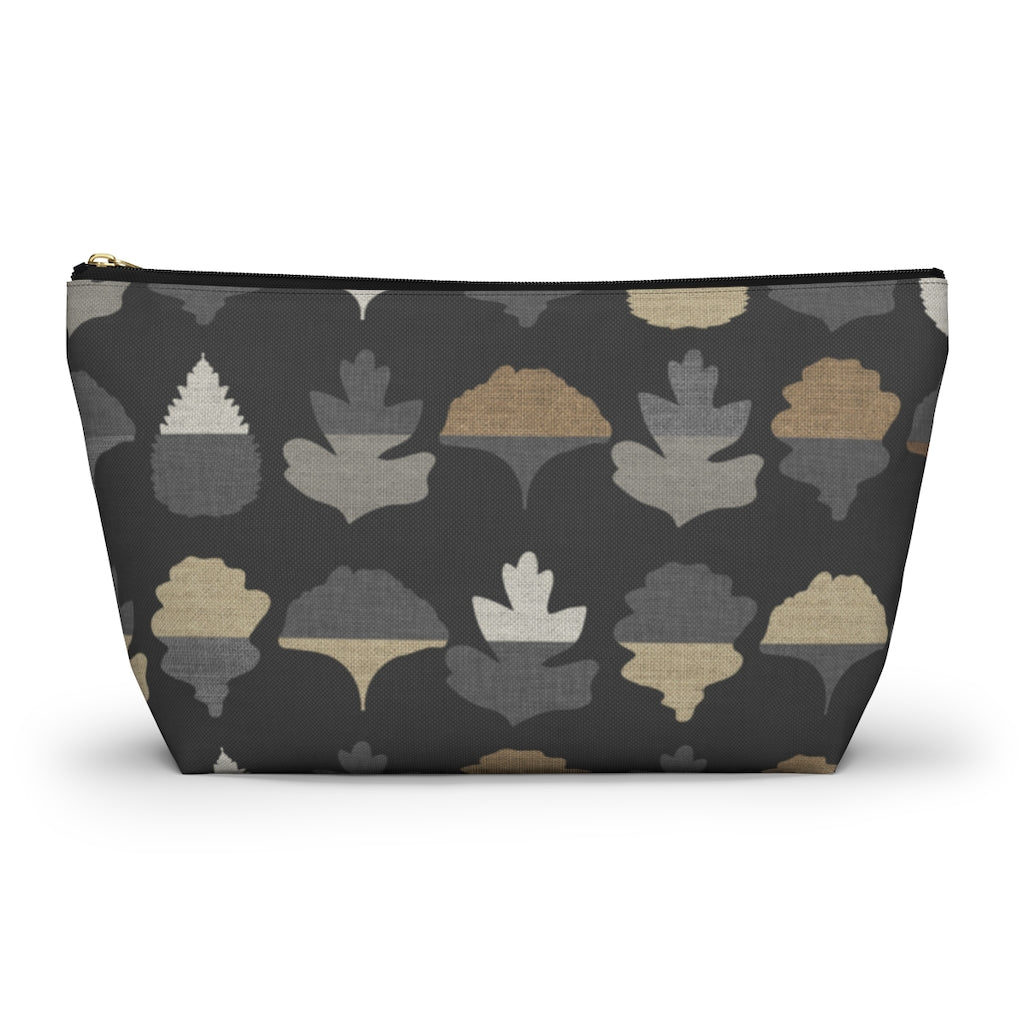 Frond Accessory Pouch w T-bottom in Black