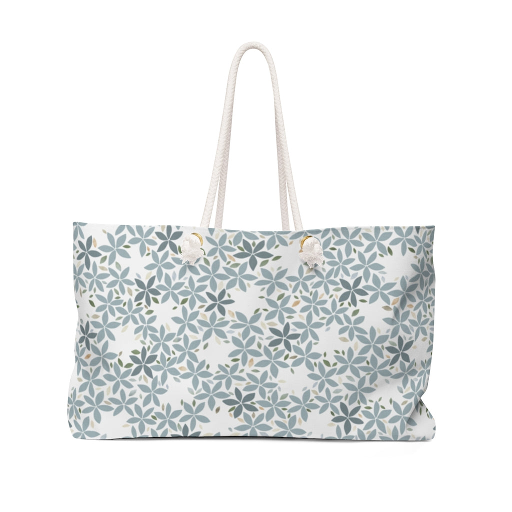 Snowbell Weekender Bag in Aqua