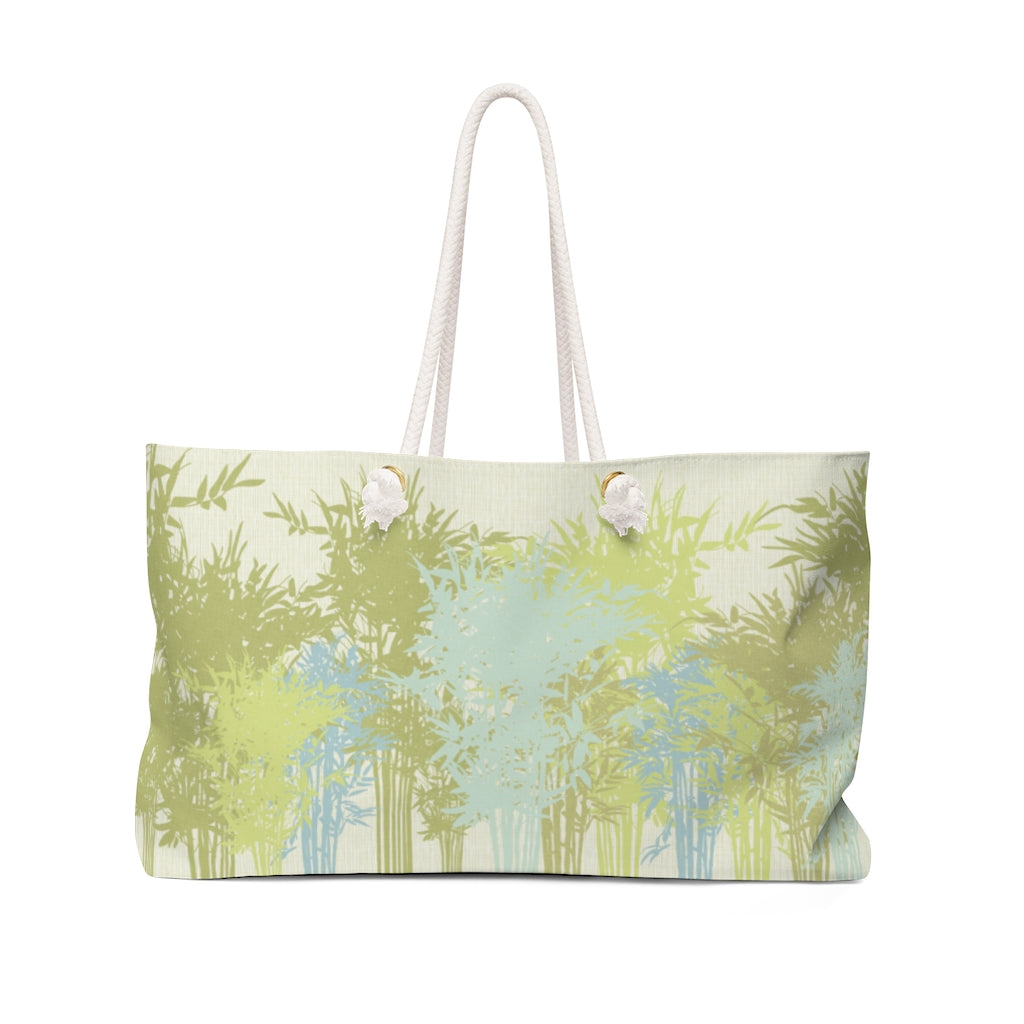 Lucky Bamboo Weekender Bag in Green