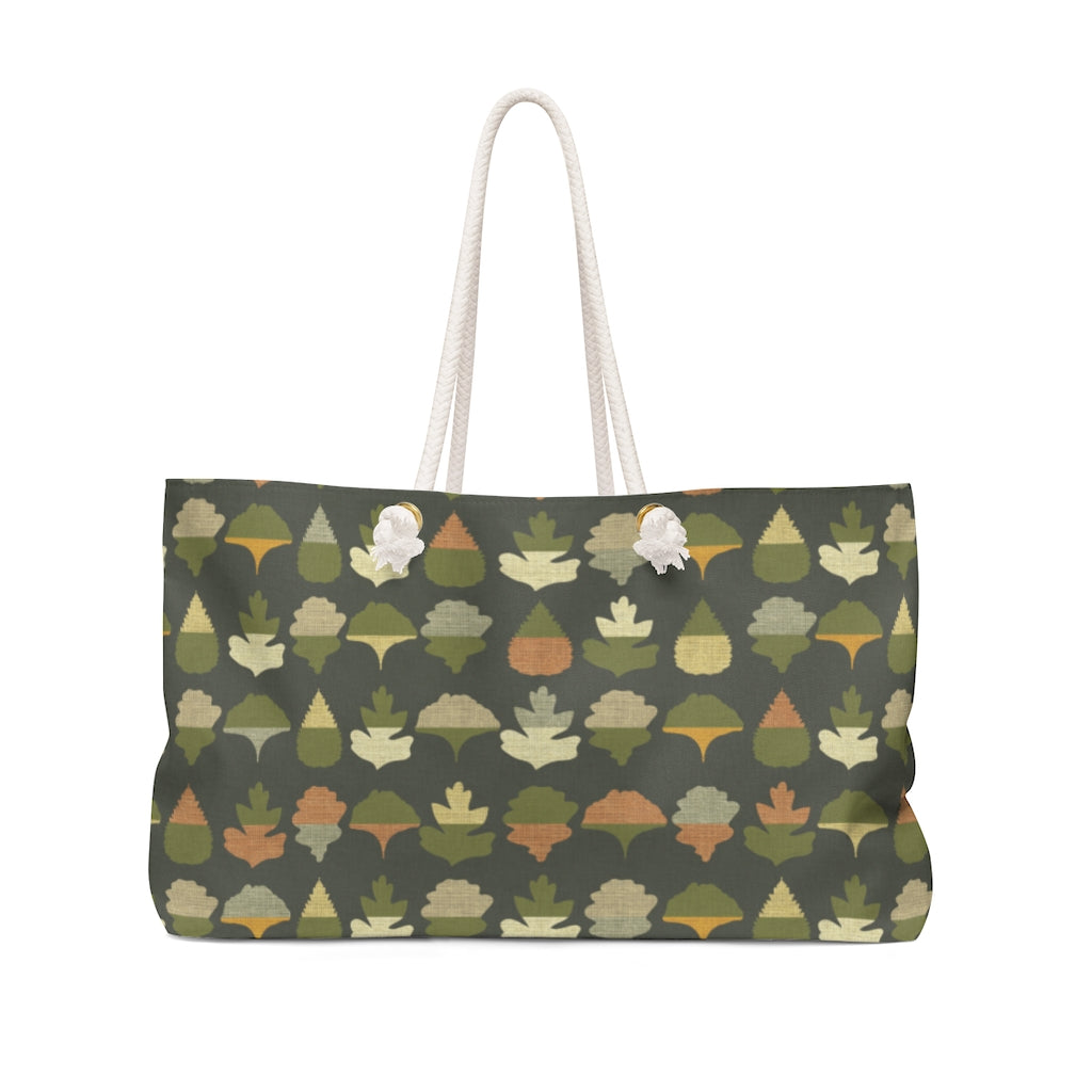 Frond Weekender Bag in Green
