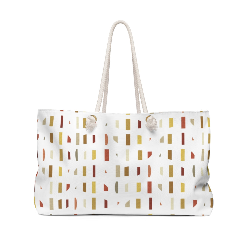 Tujjedy Code Weekender Bag in Gold