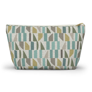 Frequency Code Accessory Pouch w T-bottom in Aqua