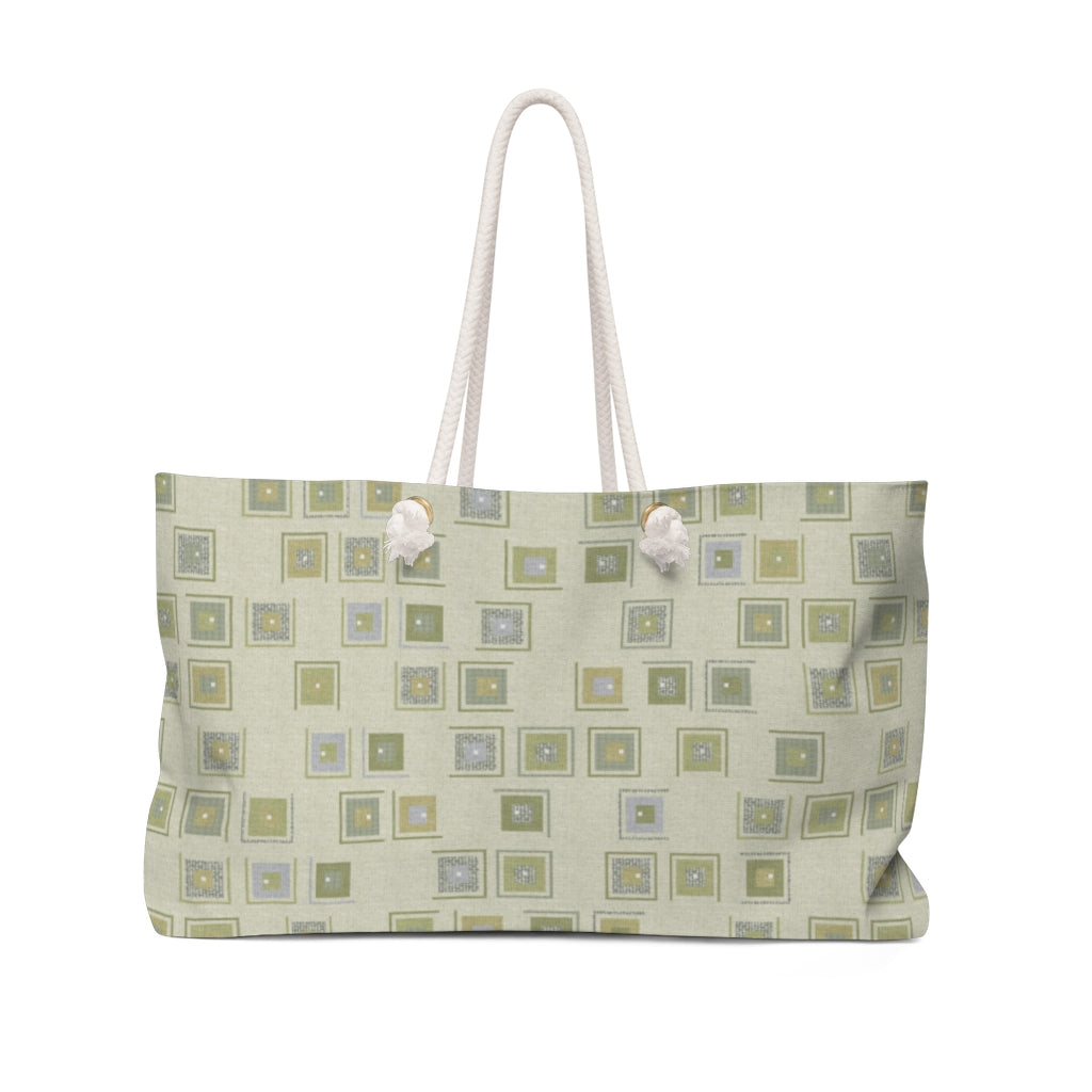 Key Code Weekender Bag in Green
