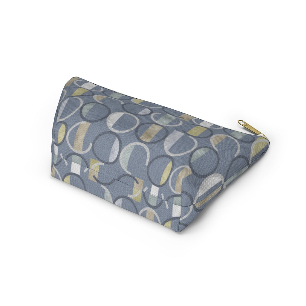 Journey Code Accessory Pouch w T-bottom in Blue